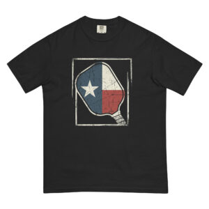 Texas Theme Pickleball T-Shirt